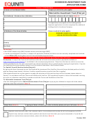 Equiniti Dividend Re-investment Plan Application Form - Mercantile Investment Trust