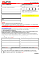 Equiniti Dividend Re-Investment Plan Application Form - Jpmorgan Chinese Investment Trust Printable pdf