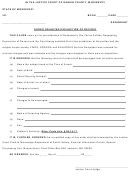 Order Granting Expunction Of Record - Justice Court Of Rankin County, Mississippi