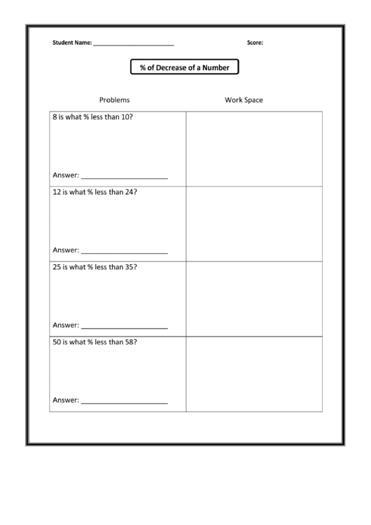 Fillable 7th Grade Math Sheets Printable pdf