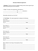 Fillable Arkansas Sublease Agreement Template Printable pdf