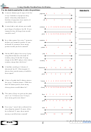 Math Worksheets Using Double Numberlines For Ratios