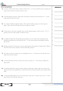 Understanding Ratios Worksheet With Answer Key Printable pdf
