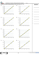 Math Worksheets Identifying Constant Of Proportionality (graphs)