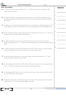 Understanding Ratios Worksheet With Answer Key