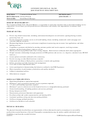 Commercial Bank Teller - Job Position Description Printable pdf