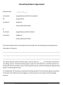 Consulting Retainer Agreement Template