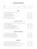 Annual Inspection Report Printable pdf
