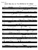 Woody Shaw Solo On You Stepped Out Of A Dream Printable pdf