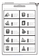 Name Of Prisms Pyramids Worksheet With Answer Key