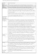 Senior Social Worker Job Description Printable pdf