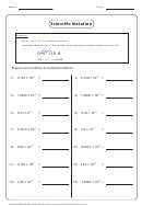 Expressing Numbers In Standard Notation Worksheet With Answer Key