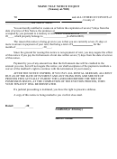 Maine 7 Day Notice To Quit Template
