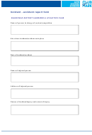 Incident Accident Report Form