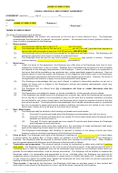 Casual Individual Employment Agreement Template