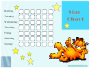 Star Reward Chart - Garfield