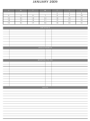 Yearly Planner Template