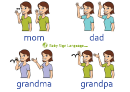 Baby Sign Language Chart