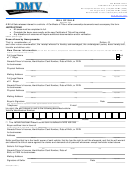 Bill Of Sale Form - Nevada Department Of Motor Vehicles