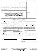Form Laciv 185 - Request For Entry Of Judgment, Judgment, And Notice Of Entry Of Judgment - Vehicle Code Section