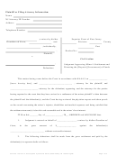 Civil Action Form - Judgment Approving Minor