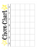 Kids' Chore Chart - Blank