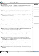 Understanding Ratios Worksheet With Answer Key