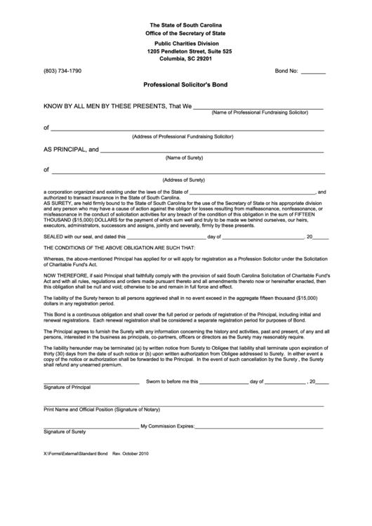 Top 129 South Carolina Secretary Of State Forms And Templates Free To Download In Pdf Format 7164