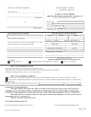 Family Court Order Protection From Domestic Abuse Act Form