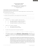 Restated Articles Of Incorporation Form - South Carolina Secretary Of State - 2011