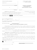 Affidavit And Order Inactivation Of Child Support Account - South Carolina Secretary Of State