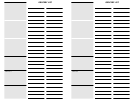 Grocery List Template