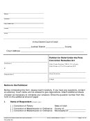 Petition For Relief Under The Post Conviction Remedies Act Printable pdf