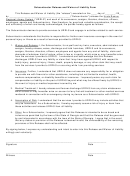 Subcontractor Release And Waiver Of Liability Form