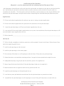 Job Placement Plan Checklist Printable pdf