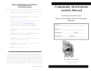 Fillable 40 Hour Community Involvement Form Printable pdf