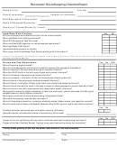 Renovation Recordkeeping Checklist/report