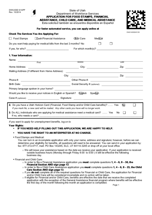 application for food stamps in ga