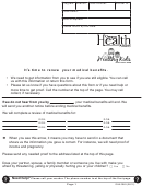 Medical Renewal Form Printable pdf