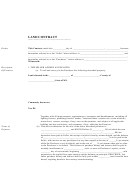 Land Contract Printable pdf