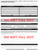 Claim And Waiver Form