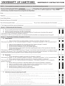 Independent Contractor Form