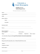 Disability Services Medical Request Form