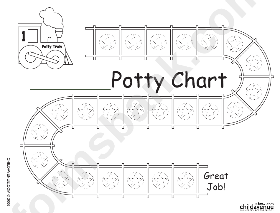 Potty Train Chart