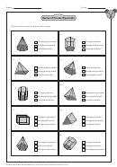 Name Of Prisms/pyramids Worksheet With Answer Key