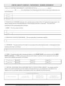 Limited Liability Company - Partnership / Member Agreement Printable pdf