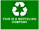 Recycle Logo Text