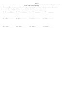 Estimating Square Roots Worksheet Printable pdf