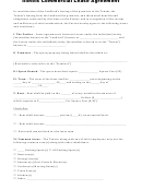Illinois Commercial Lease Agreement Template