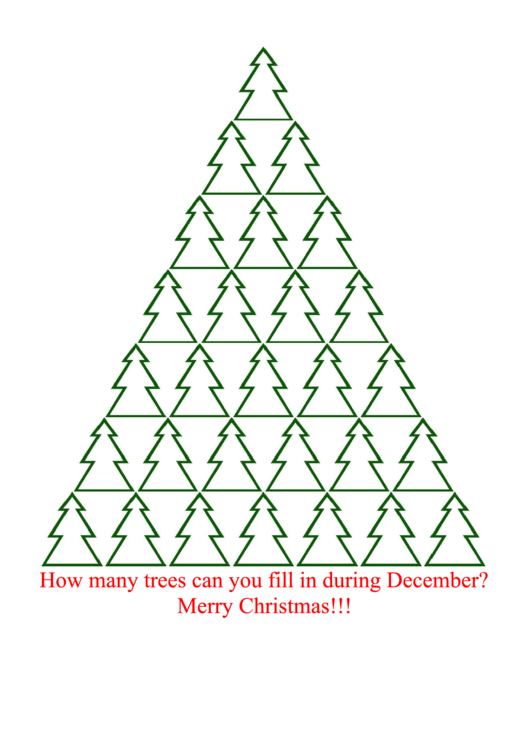 Christmas Tree Ornament Coloring Sheet Printable pdf